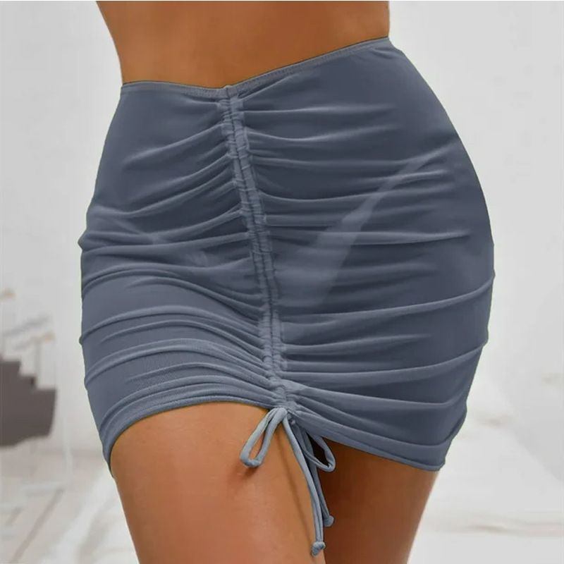 25 neue Side Split Swim Rock sieht dünn aus Half Body Flat Corner Badeanzug Rock Wrapped Rock Bikini Water World_voghion.com