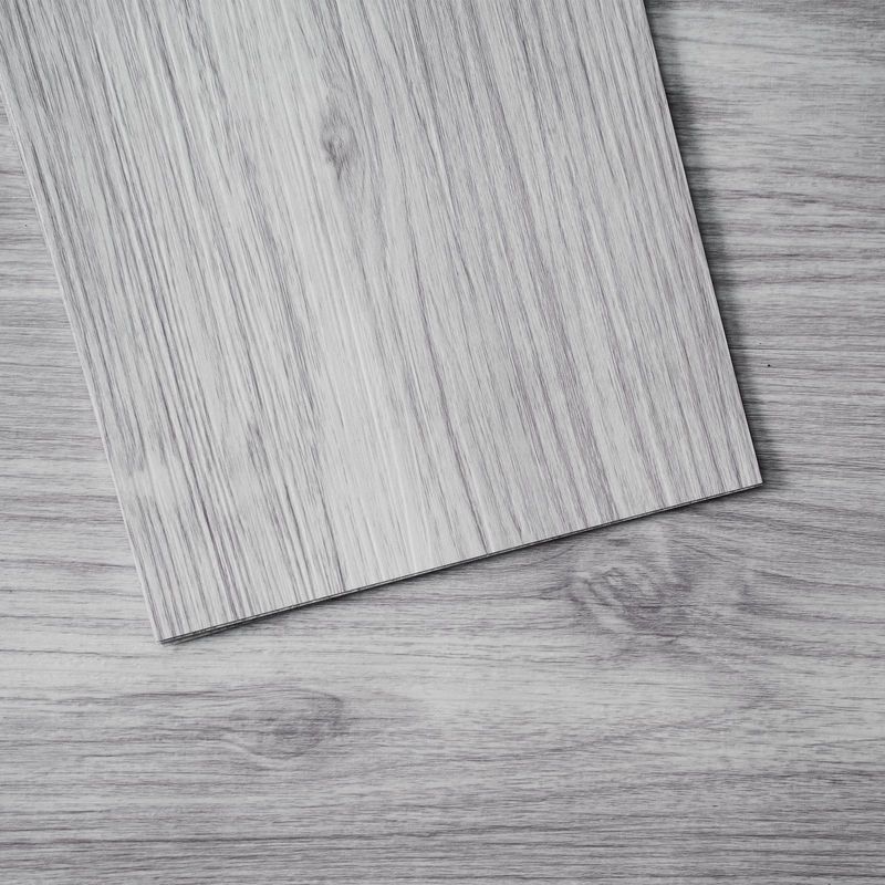 VEVOR Self Adhesive Vinyl Floor Tiles 36 X 6 Inch, 20 Tiles 0.62mm Thick Peel & Stick, Light Gray Wood Grain DIY Flooring For Kitchen, Dining Room, Bedrooms & Bathrooms, Easy For Home Decor_voghion.com