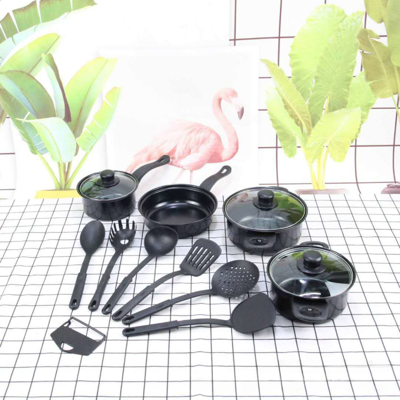 13-piece non-stick multi-function soup pot milk pot milk pot multi-piece set combination 13-piece set pot_voghion.com