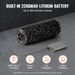 VEVOR Vibrating Foam Roller 4 Intensities Rechargeable Electric EPP Foam Roller_voghion.com