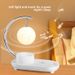 Cross-border Multifunctional Smart Wireless Charging Student Dormitory Small Moon Table Lamp Bluetooth Speaker_voghion.com