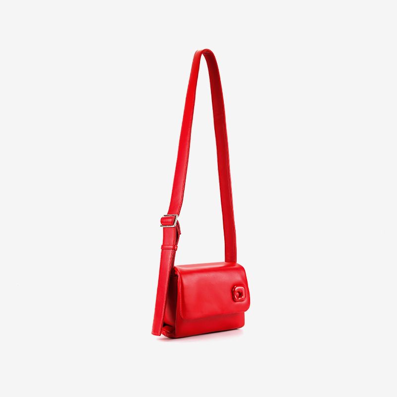 New French style trendy high-end small square niche light luxury women's simple and versatile single shoulder bag,_voghion.com