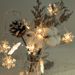 Snowflake LED String Lights - Outdoor Christmas Decorative Lights (1.5m/3m/4.5m, 10/20/30 LEDs, Warm White/Cool White/Multi-Color, IP42 Waterproof)_voghion.com