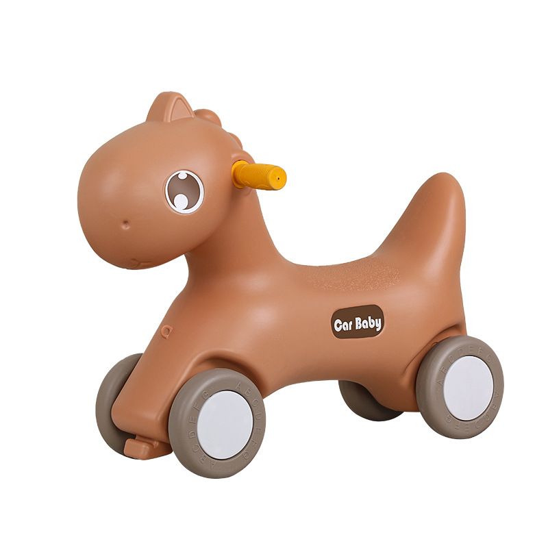 Ema ja lapsed Beebi Kodune Kiikauto Laste Kiikhobune Õppimine Kõndima Teeauto Paksendatud Puidust Hobuse Siseruumide Mänguasi_voghion.com