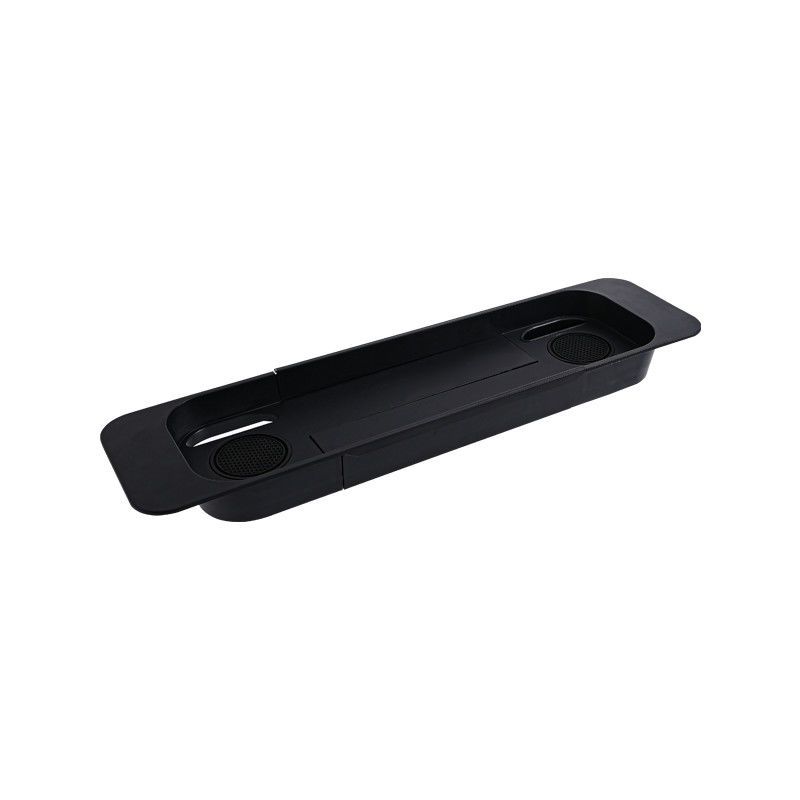 Nordic Bathroom Telescopic Bracket Bathtub Tray Shelf Rack Bath Non-Slip Storage Board_voghion.com