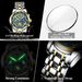 Man Watch Waterproof Luminous Chronograph Date Men Watch Stainless Steel Quartz Men's Watches_voghion.com