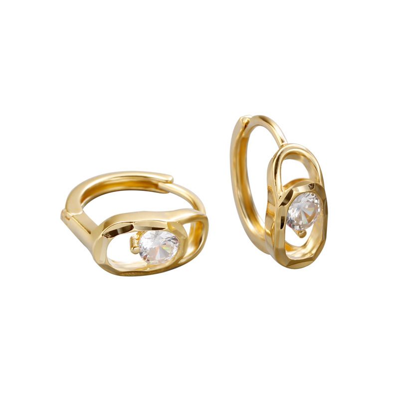 Orecchini in argento sterling orecchini temperamento orecchini da donna design di nicchia senso di fascia alta senso ins intarsio zircone ornamenti in argento_voghion.com