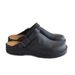 38-48 Men's Large Size Slip-On Closed-Toe Wedge Heel Belt Buckle Half Slippers_voghion.com