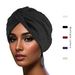 New thickened elastic headscarf hat ethnic style cross twist hat fashionable and versatile headscarf warm hat_voghion.com