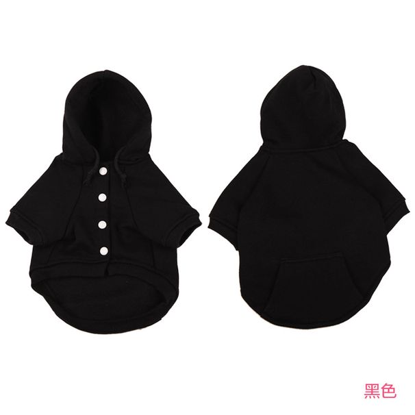 Winter New Candy Color Personalized Soft Cotton Pet Fleece Hoodie With Pocket Dog Clothes_voghion.com