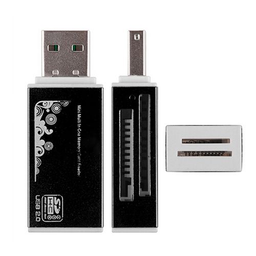USB 2.0 All-in-1 Multi-Speicherkartenleser für Micro SD SDHC TF M2 MMC MS PRO DUO_voghion.com