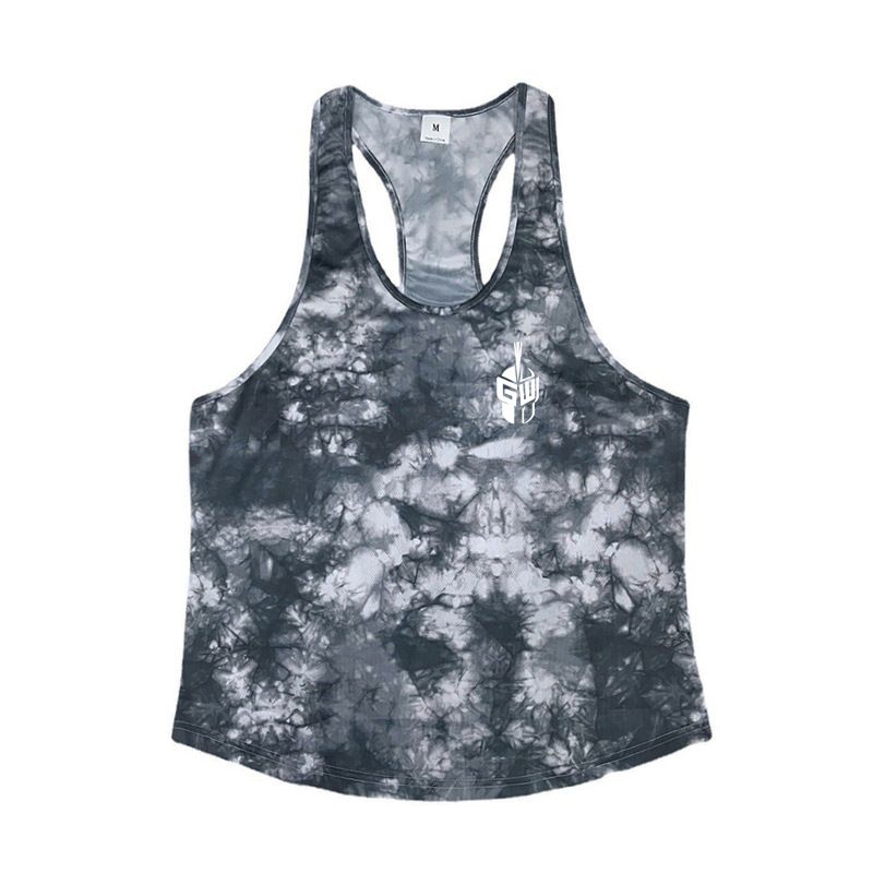 Pánská vesta na svalovou hmotu, rychleschnoucí maratonské sporty, závodní trénink, vybavení bez rukávů, oblečení do posilovny_voghion.com