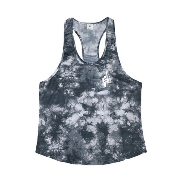 Pánská vesta na svalovou hmotu, rychleschnoucí maratonské sporty, závodní trénink, vybavení bez rukávů, oblečení do posilovny_voghion.com