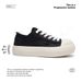 Plateau-Canvas-Schuhe für Männer, Nischensport, High Street, Paar, große Kopfbrettschuhe, Pendlerschuhe, erhöhte Muffin-Derby-Schuhe_voghion.com