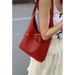 Casual Simple Large Capacity For Women Summer 2024 New Niche Bucket Single Shoulder Red Bag_voghion.com
