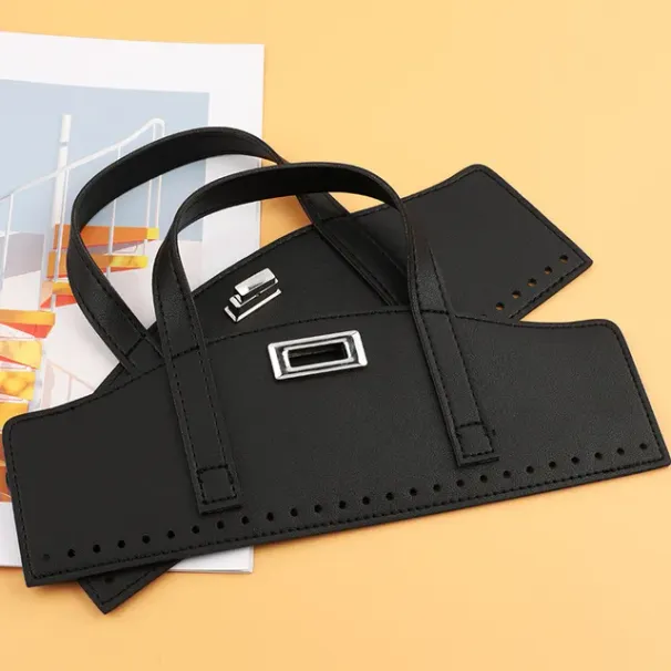 2Pcs Detachable PU Leather Handle Cover Bag Flap High Quality Replacement Accessories For DIY Handbag_voghion.com
