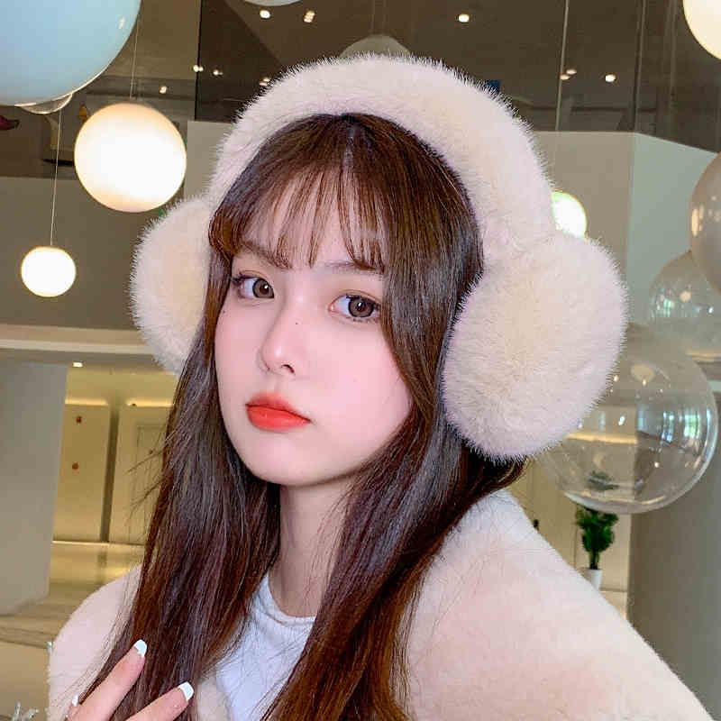 Paraorecchie in peluche caldo e traspirante per donna, invernali, di alta qualità, antivento e antifreddo, con protezione per le orecchie divisa, copriorecchie, paraorecchie antigelo da equitazione_voghion.com