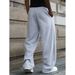 Men's Casual Jogger Pants - Lightweight Polyester Drawstring Trousers With Straight Leg, Comfortable & Stylish For Everyday Wear_voghion.com