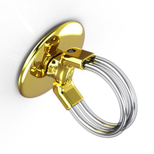 Mobile Finger Ring Grip Car Air Vent Cell Phone Mount Holder Stand Kickstand_voghion.com