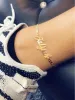Anklets Customized Name Anklet For Women Personalized Gold Color Stainless Steel Jewelry Custom Nameplate Bracelet With_voghion.com