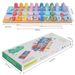 Kinderverlichting Vroege educatie Educatief speelgoed Montessori 0-3 jaar Houten speelgoed Bouwstenen Digitale vorm Geassembleerd Bijpassend bord_voghion.com