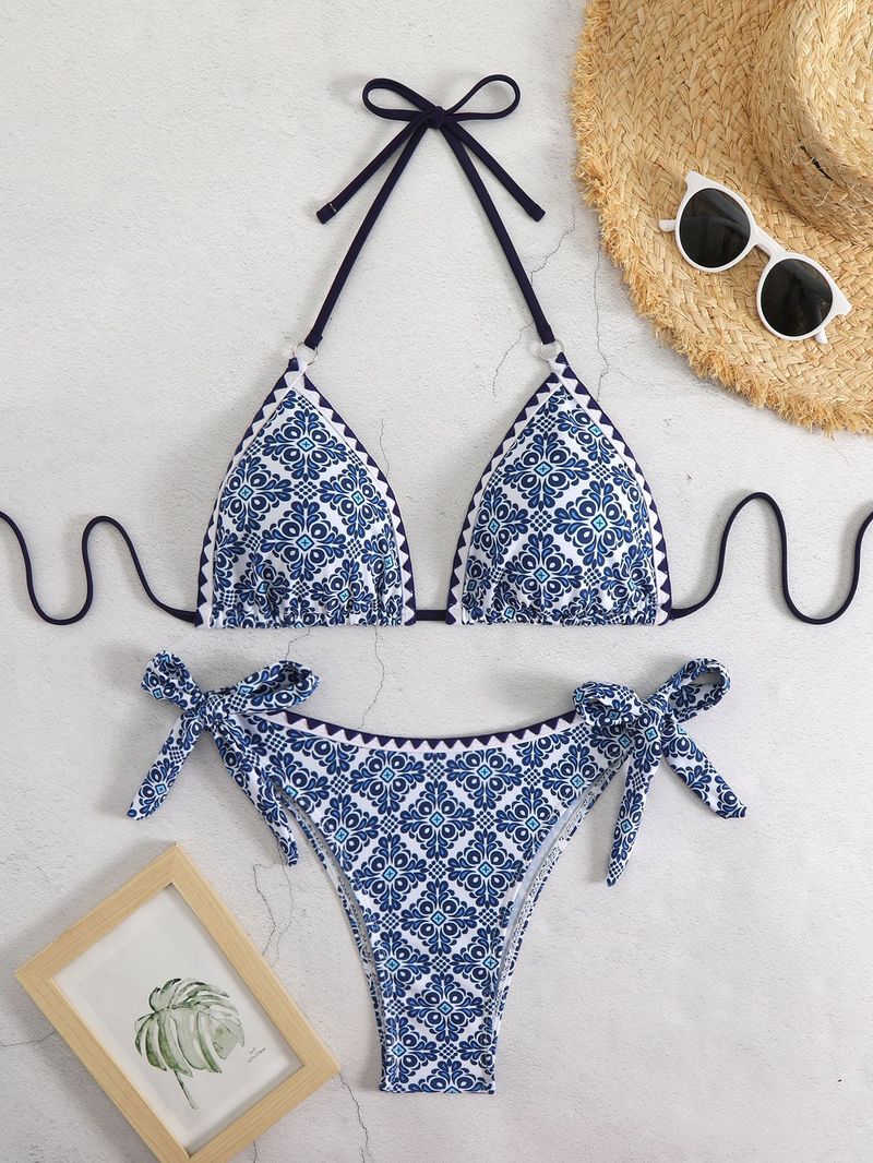 Maillot de bain sexy à trois points avec impression numérique, modèle européen et américain 2025_voghion.com