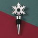 European-style zinc alloy red wine bottle stopper wine stopper decorations creative Christmas gift snowflake wine stopper_voghion.com