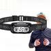 Hoofdlamp met hoge helderheid Lange batterijduur Vissen Speciale ultralichte sensor LED Oplaadbaar Draagbaar Hoofdmontage_voghion.com