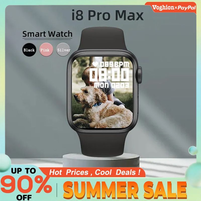 I8 Pro SmartWatch Özel Arama Erkek Kadın nabız monitörü Bluetooth Arama Spor IWO Akıllı Saat VS W27 X8 MAX_voghion.com