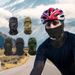 Cykelmask Kamouflage Huvudbonad Utomhus Cykelmask Andningsbar Snabbtorkande Halsduk Solskyddsmedel Ansiktsskydd Vindtät Hjälmlinje_voghion.com