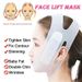 Nano-Silikon-Lifting-Maske mit V-Linien-Form, Gesichtslifting, Gesichtsverbandmaske, Wangen-, Kinn- und Halsabnahme, wiederverwendbare Mascaras_voghion.com