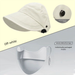 Cappello da pescatore dello stesso stile Zhao Lusi, da appendere, con maschera, protezione solare, snellente per il viso, ad asciugatura rapida, aperto all'esterno_voghion.com