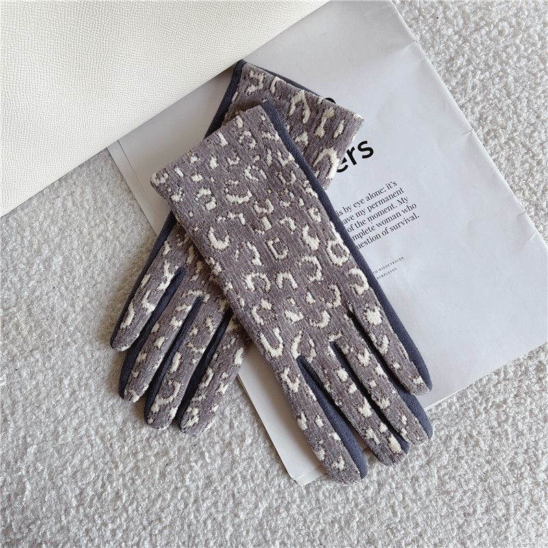 Trend Xiaoxiangfeng Premium Bow Gloves Zaslon na dotik Petprstni par za vožnjo Tople rokavice_voghion.com