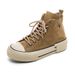 2025 Herbst/Winter Neue Damen High-Top Canvas Sneakers Casual Chunky-Sole Sportschuhe_voghion.com