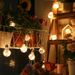 Solar Copper Wire Light Bulb String Transparent G45 Bulb Courtyard Garden Outdoor Decorative Light_voghion.com
