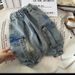 Kinder 2025 Frühling und Herbst Neue Denim Overalls Koreanische Version Baby Stilvolle Casual Harem Hosen Retro Pumphose_voghion.com