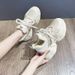 New Thick Soled Little White Casual Women's Shoes Breathable Everything Height-raising Sports Shoes_voghion.com
