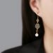 Ancient With Horse Face Skirt Women New Chinese Style Hanfu Earrings Cheongsam High-end Mosquito Coil Ear Clips_voghion.com