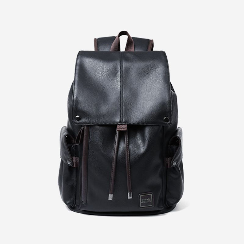 Backpack Men's Leather Fashion Travel Bag School Bag Casual Men's Bag_voghion.com