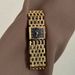 IBSO Aibisino 1059 Square Dial Watch For Women Hollow Strap Vintage Style Gold Light Niche_voghion.com