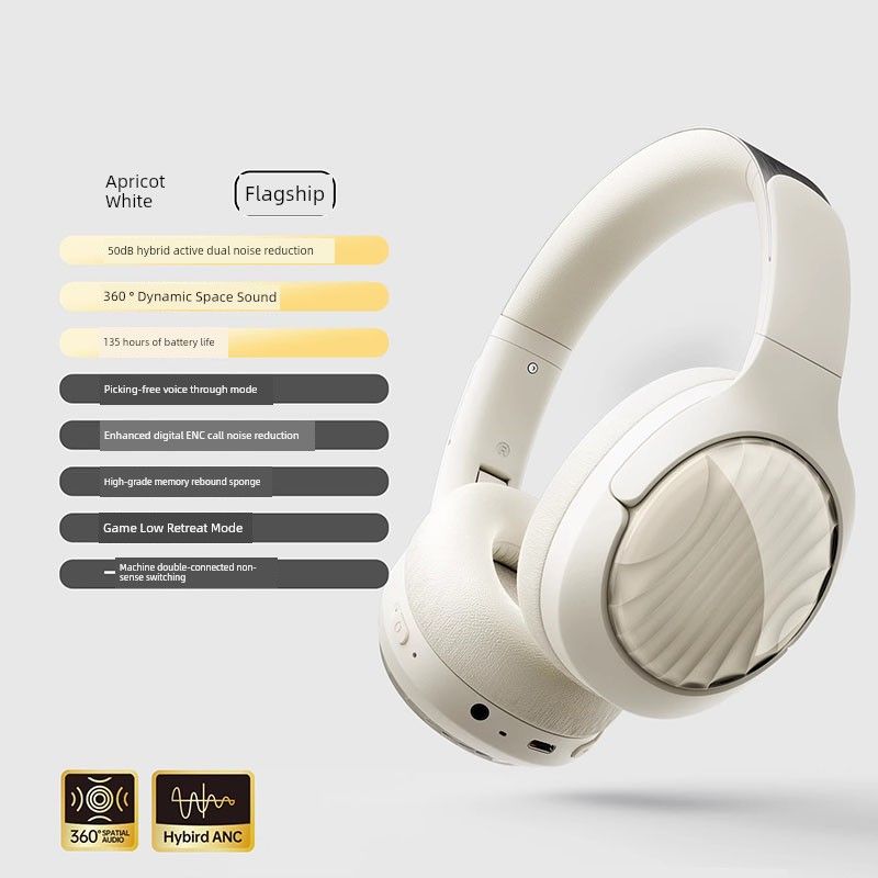 Burmester Bluetooth Wireless Active Noise Cancelling Sport-Computer-E-Sport-Gaming-Headset Lange Akkulaufzeit_voghion.com