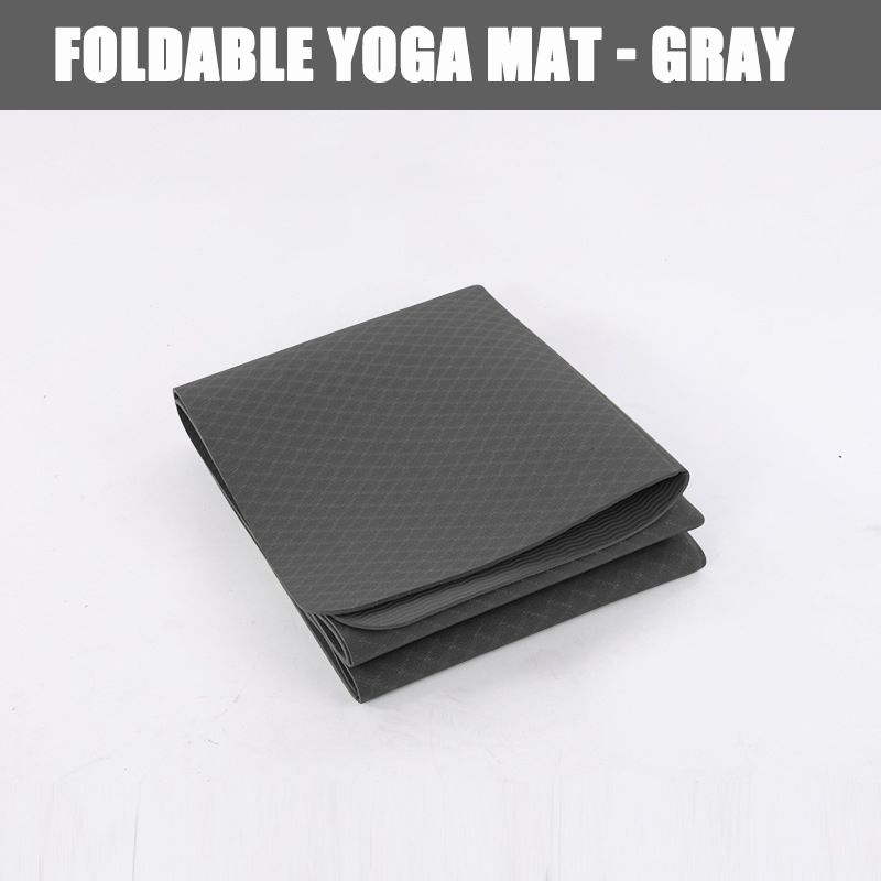 Foldable Yoga Mat TPE Camping Mat Non Slip Durable Sleeping Mat Convenient Foldable Yoga Mat Gymnastics Mat Sports Fitness_voghion.com