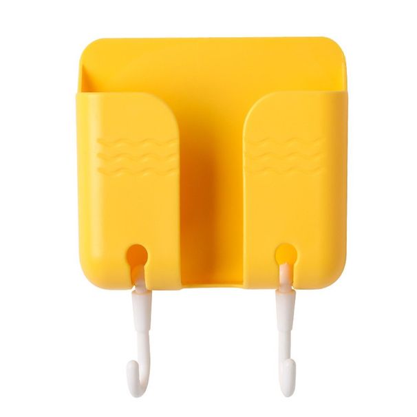 15Pcs Mobile Phone Charging Stand Wall-Mounted Rack With Hook Multi-Function Non-Punch Toilet Bedside Universal Home Organizador_voghion.com