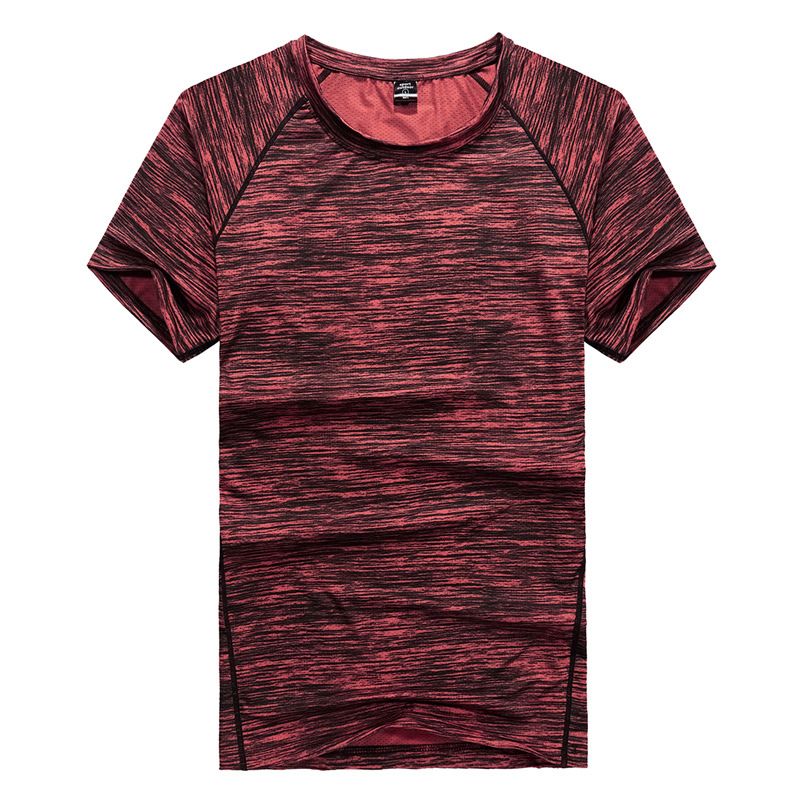 Herretøj Udendørs Hurtigtørrende T-shirt Sport Kortærmet Stor Størrelse Undertrøje Stretch Åndbar Hold Brugerdefineret Fitnesstøj_voghion.com