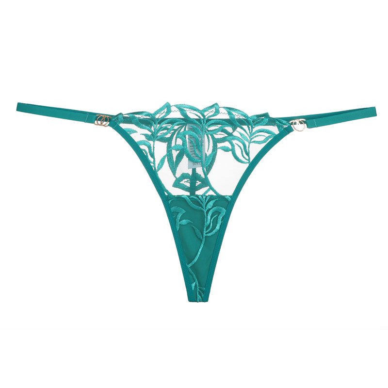 Women's Intimates Classic Embroidered Bra And Panties Two Sets Of Women's Underwear Set_voghion.com