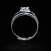 Produttore europeo e americano di anelli di lusso aperti da uomo in argento sterling S925 con zirconi 5A, moissanite e diamanti._voghion.com