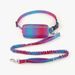 2024 New Gradient Color Pet Sports Running Waist Bag Small And Medium-sized Dogs Reflective Dog Retractable Leash_voghion.com