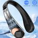 New Bladeless Neck Fan Lazy Silent Large Capacity Portable Digital Outdoor Fan Gao Rong_voghion.com