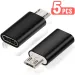 Adattatore per caricabatterie micro USB di tipo C con connettore femmina-maschio di tipo C per convertitore di telefono Xiaomi Redmi Huawei_voghion.com