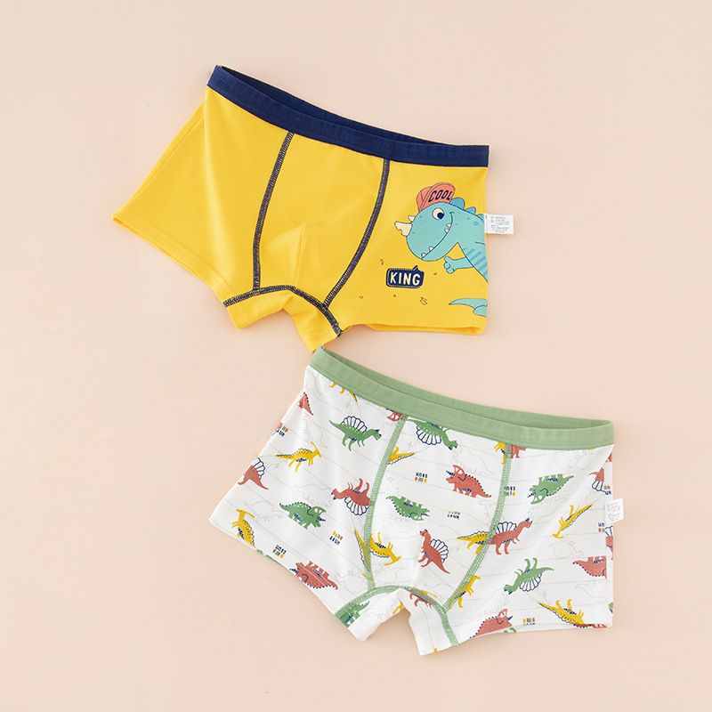 Mother & Kids Boys underwear cotton wholesale children's large and medium-sized teenagers boys a-type boxer four-corner baby underpants_voghion.com